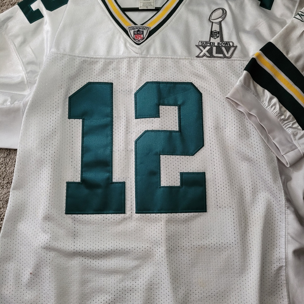 Reebok Aaron Rodgers SB45 Jersey